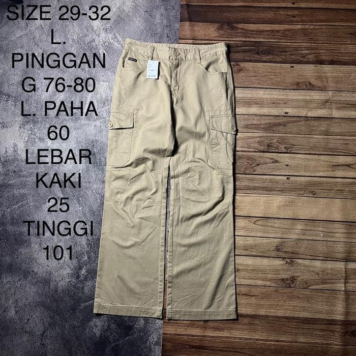 EDWIN LONG CARGO PANTS CELANA