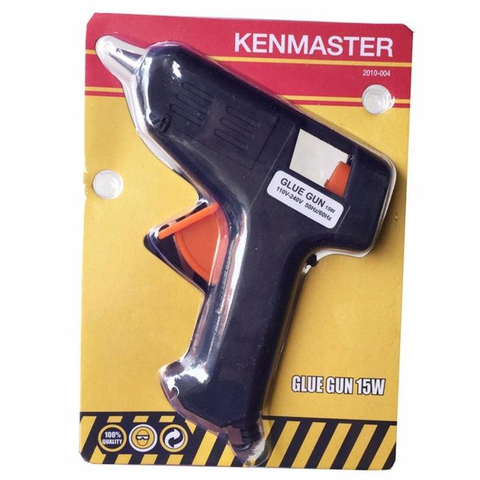 Kenmaster Glue Gun Alat Lem tembak 20 Watt Universal