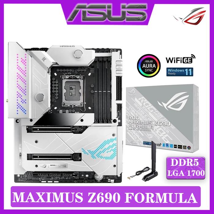 DDR5 Asus ROG MAXIMUS Z690 FORMULA Motherboard LGA 1700 128GB PCIe