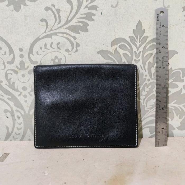 Dompet cover Passport kulit Louis Fontaine preloved