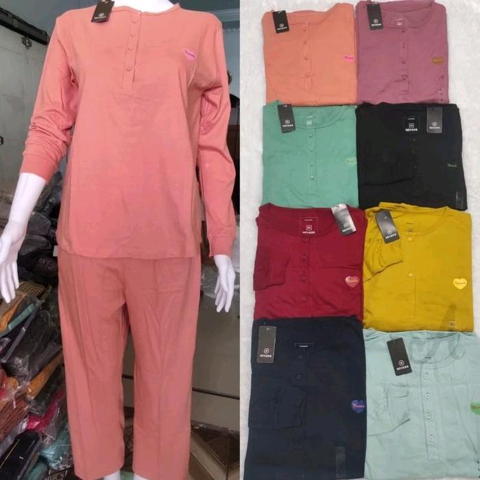 One set phenomenal bahan katun Setelan