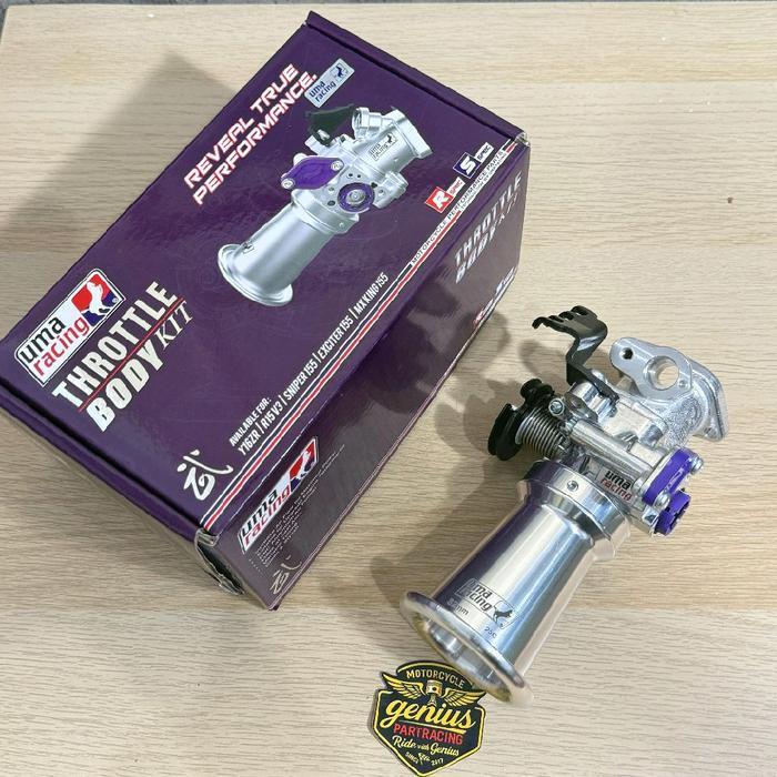 THROTTLE BODY UMA RACING TB DOWNDRAF Y16ZR - MX KING 160 - R15 V3 - SNIPER 155 - MX KING 155 - NMA