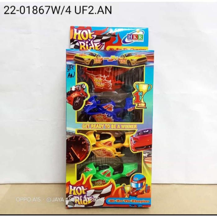 22-01867 - Mainan Motor GP warna isi 3pc Dus 22-01867