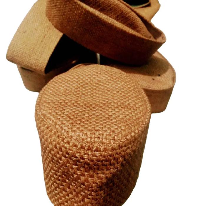 kopiah muslim peci goni oval premium dewasa, peci songkok kain goni