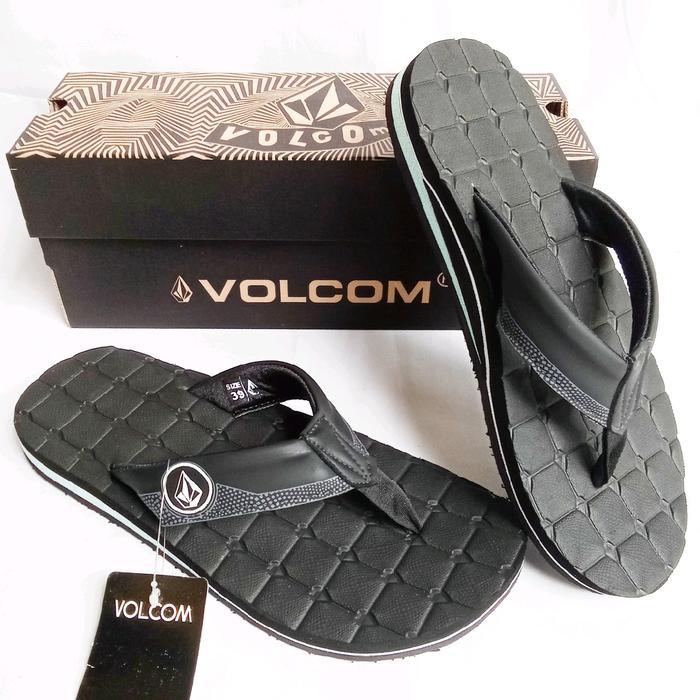 Sandal jepit Volcom Terbaru Sandal pria kekinian Model 2023