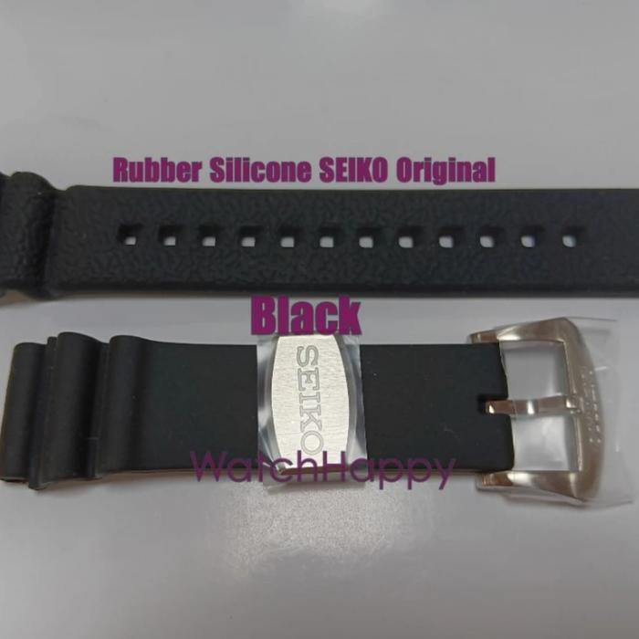 PREMIUM WatchHappy Strap Rubber Silicone SEIKO ORIGINAL Prospex Diver Samurai Turtle Sumo Monster