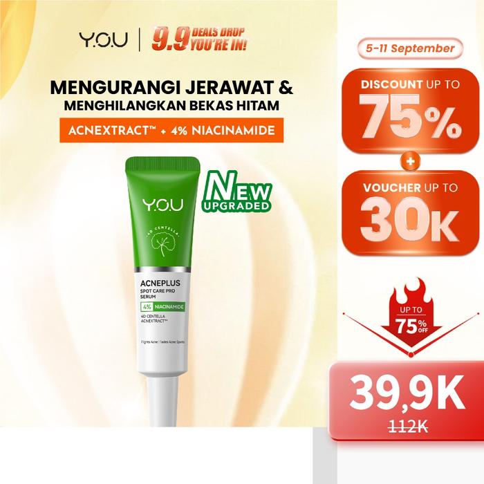 [NEW UPGRADED] YOU AcnePlus Spot Care Pro Serum Obat Totol Jerawat Obat Jerawat Obat Bekas Jerawat