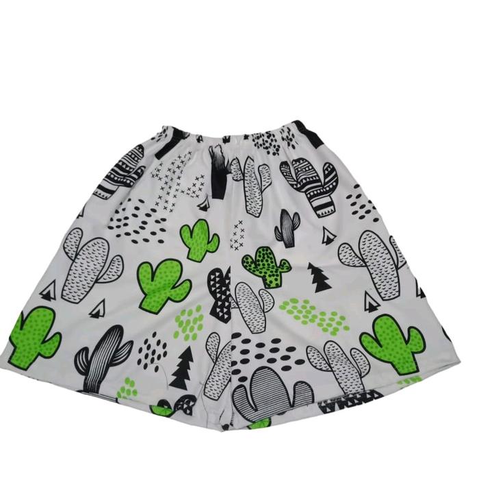Celana boxer cowok cewek motif kaktus,kartun Pendek Shorts Katun Santai Unisex Distro Dewasa Keren N