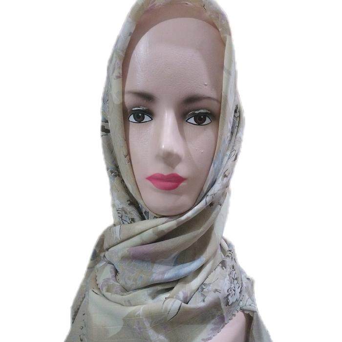 imah scarf. by halimah,bisa pakai untuk sehari hari ,kain lembut, hijab para ledis kekinia. jenis ba