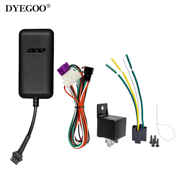 DYEGOO GT02D Pelacak GPS Mobil Motor Kendaraan Alarm Penggetar Alarm