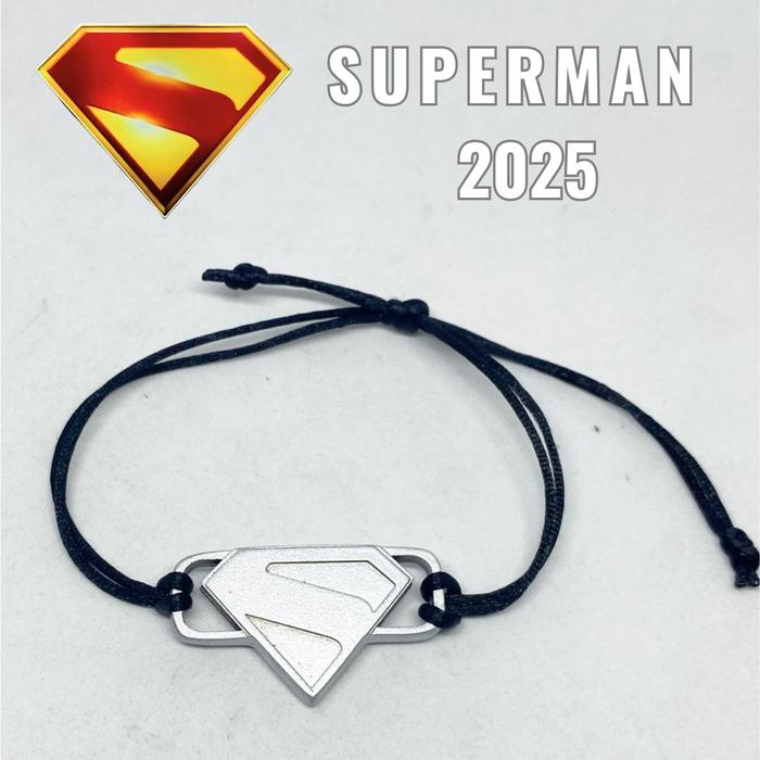 Gelang Superman 2025 Sign Bracelet Adjustable