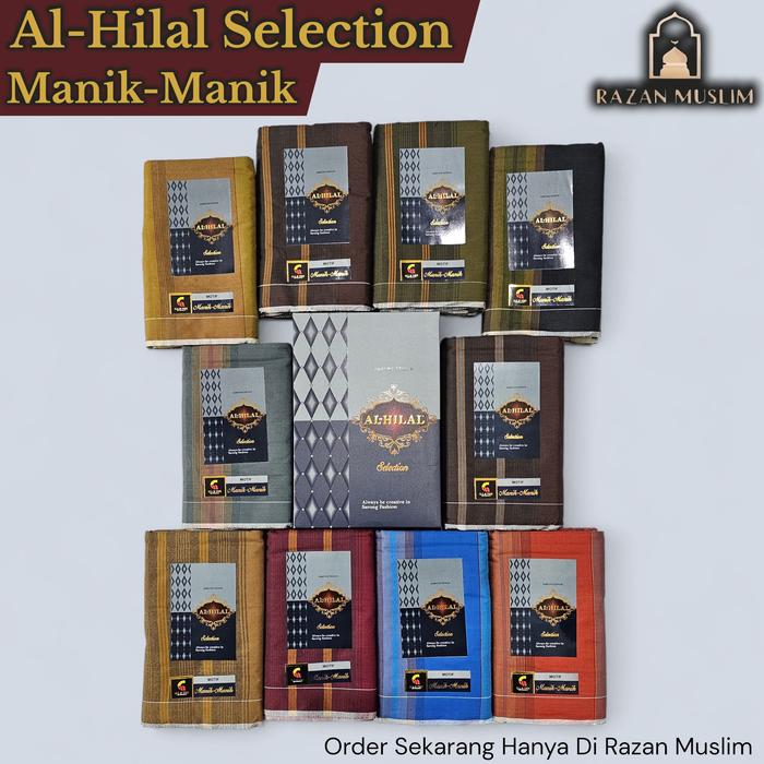 Al Hilal Sarung Katun Premium Nyaman Halus & Elegan Terlaris Murah