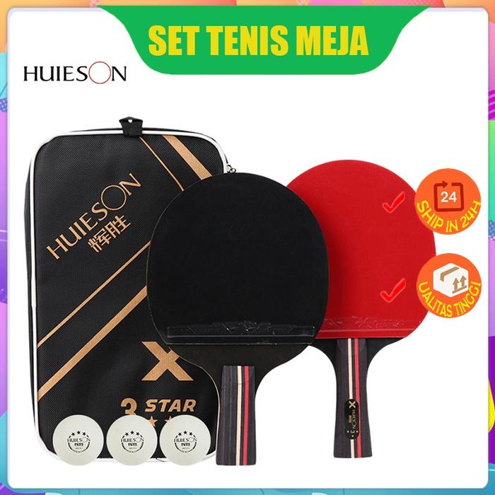 Paket Bet / Pingpong Bat / Bet Pingpong / Bat Tenis Meja-Original Setelan Impor