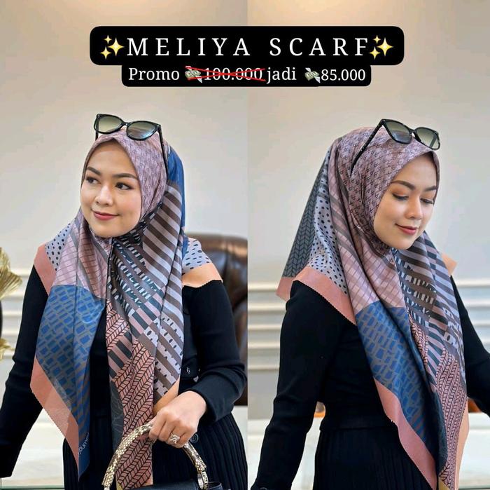 MELIYA SCARF BY JOURNEY SCARVES JILBAB SEGIEMPAT JP