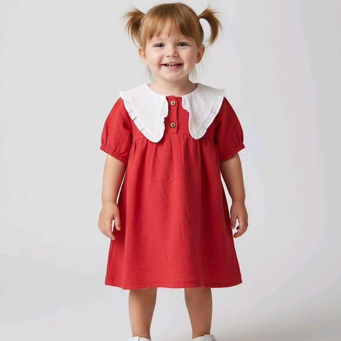 Candy Dress Anak Pink Magenta