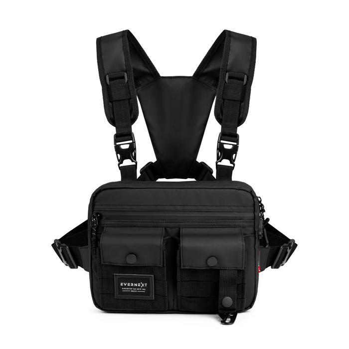Eiger - EVERNEXT Chest Bag Waterproof Ryder Tas Dada Pria Tas Rig Bag Tas Pinggang Outdoor Tas Pelin