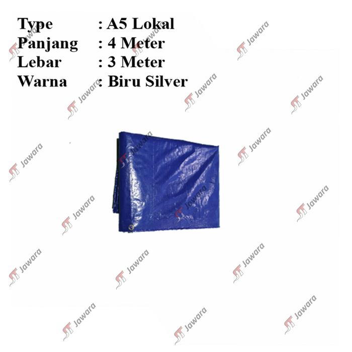 Terpal Tebal 3x4 Meter Type A5 Lokal