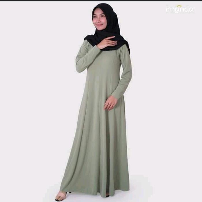 Gamis Polos Jersey by Irnanda
