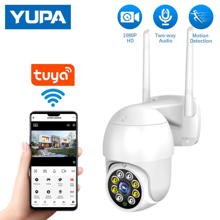5MP PTZ Wi-Fi Camera Outdoor Camera Waterproof CCTV IP Camera IR