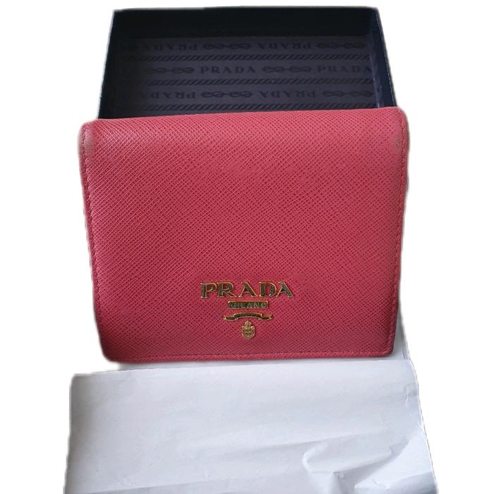 Dompet PRADA Preloved, Original, Kulit