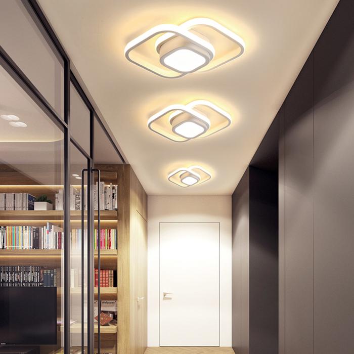 LED Ceiling Fixture Flush Mount Ceiling Light Energy Saving Protect