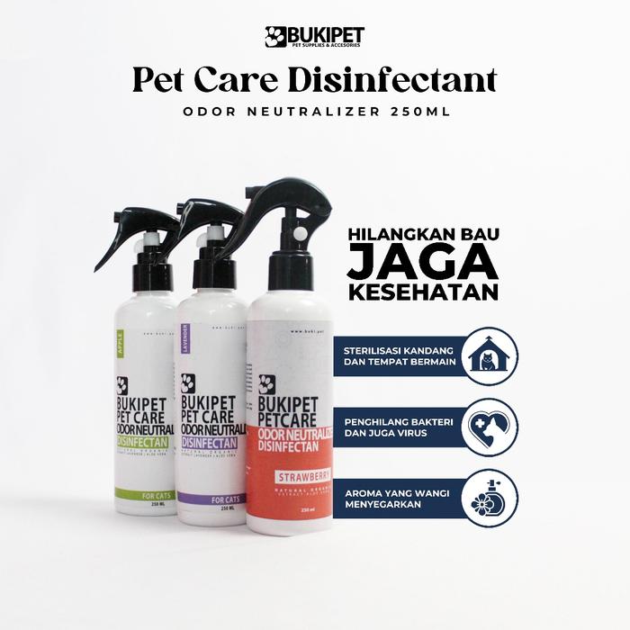 Penghilang Bau Kotoran Kucing Disinfektan - Disinfektan Odor Neuralizer 250 ml