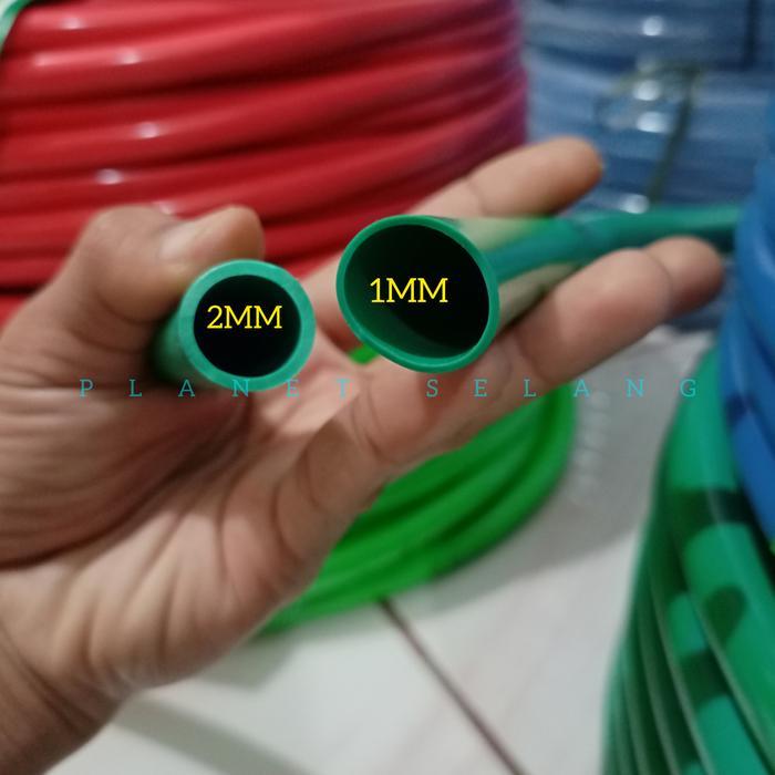 Paket Selang Air 10 Meter 1/2 Inch Tebal 2 MM Selang Air Anti Tekuk