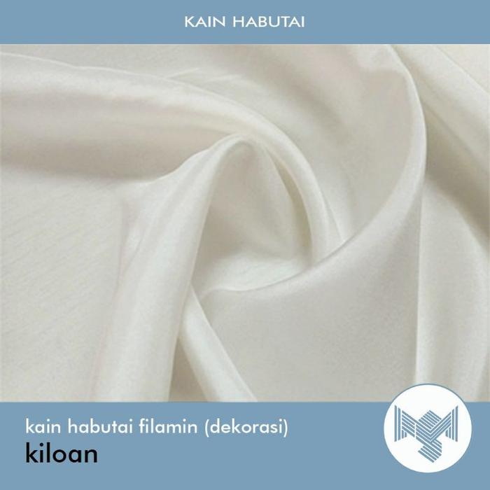 KILOAN Kain Habutai Filamin Abutai Dekorasi BACKDROP tebal