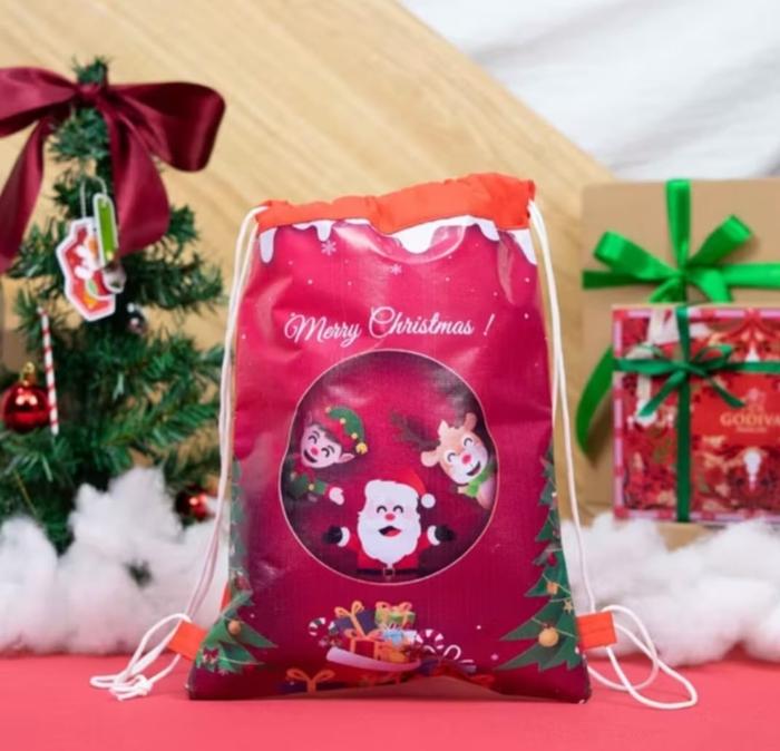 Tas Natal Ransel Serut Tas Souvenir Natal Anak