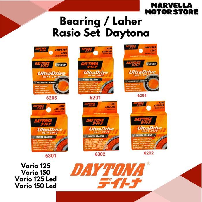 Laher Bearing Rasio Set Vario 125 Vario 150 Vario 125 LED Vario 150 LED