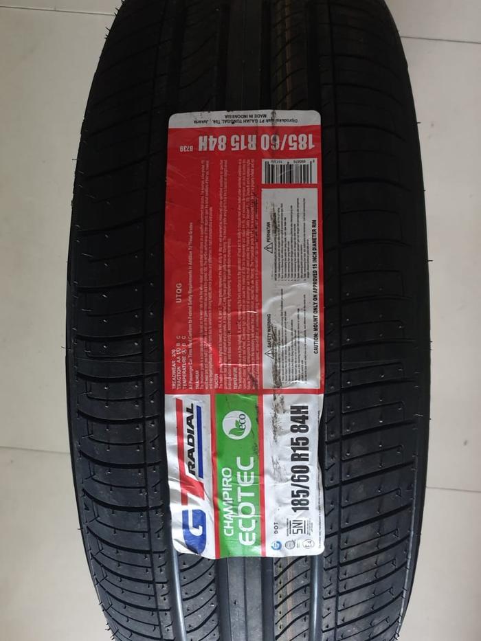 Ban Mobil Yaris Vios Accord Splash 185/60 R15 GT Radial Campiro Ecotec