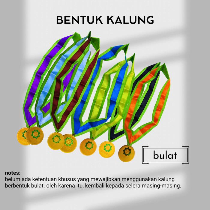 (SATU SET) TOGA WISUDA UINSA - FAKULTAS DAKWAH DAN KOMUNIKASI (kalung bulat)