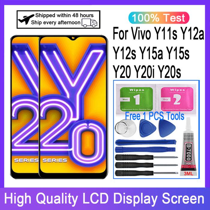 Original For Vivo Y11s Y12a Y12s Y15a Y15s Y20 Y20i Y20s LCD Display
