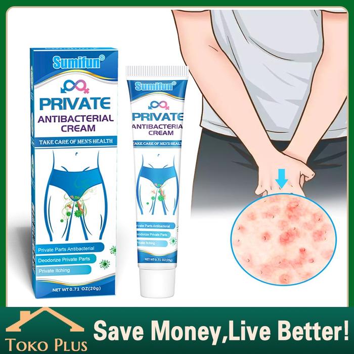 Private Anti Bacterial SUMIFUN Cream Salep Gatal Selangkangan pria Krim gatal kemaluan Eksim dan Jam