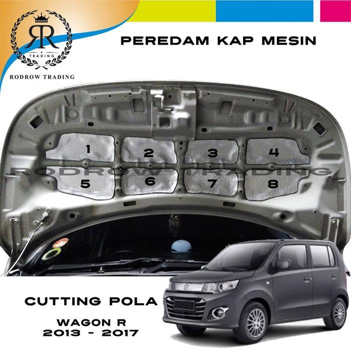 Peredam Mesin Mobil Wagon R / Cutting Pola Peredam Panas Mobil Wagon R