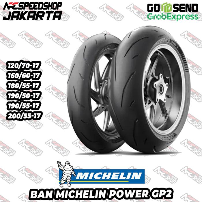 Ban Motor Michelin Power GP2 120/70-17 160/60-17 180/55-17 190/50-17 190/55-17 200/55-17 GSX1000R BA