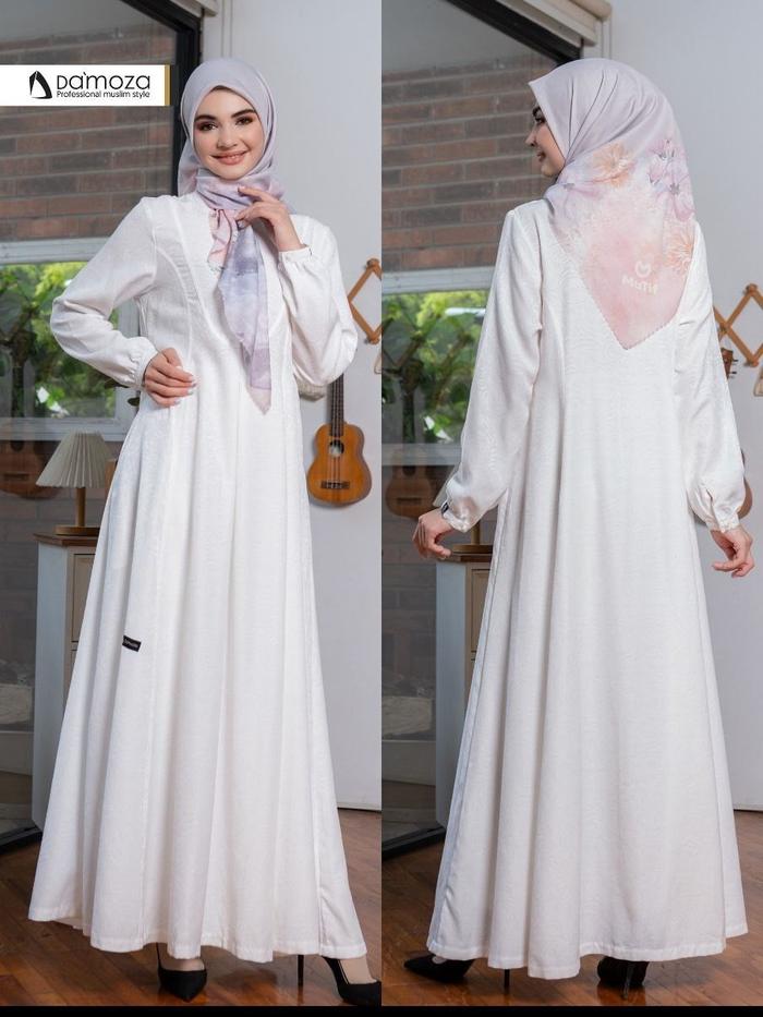 Gamis Putih Fatima by Damoza
