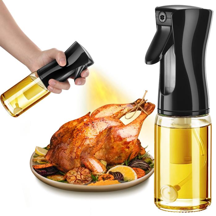 200\300\500ml Kitchen Oil Spray Bottle Olive Acid Sprayer for Cooking