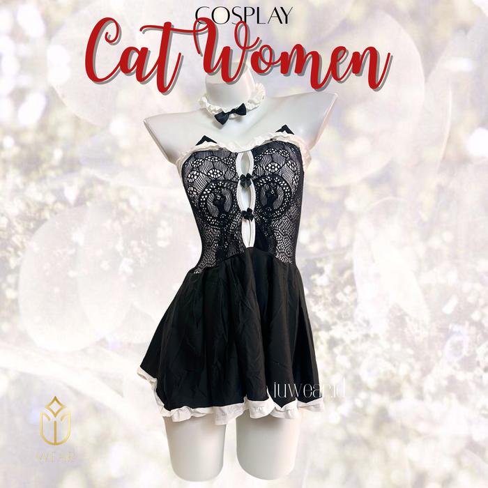 LINGERIE COSPLAY CATWOMEN / COSPLAY / LINGERIE HOT COSPLAY  KOSTUM  SERAGAM
