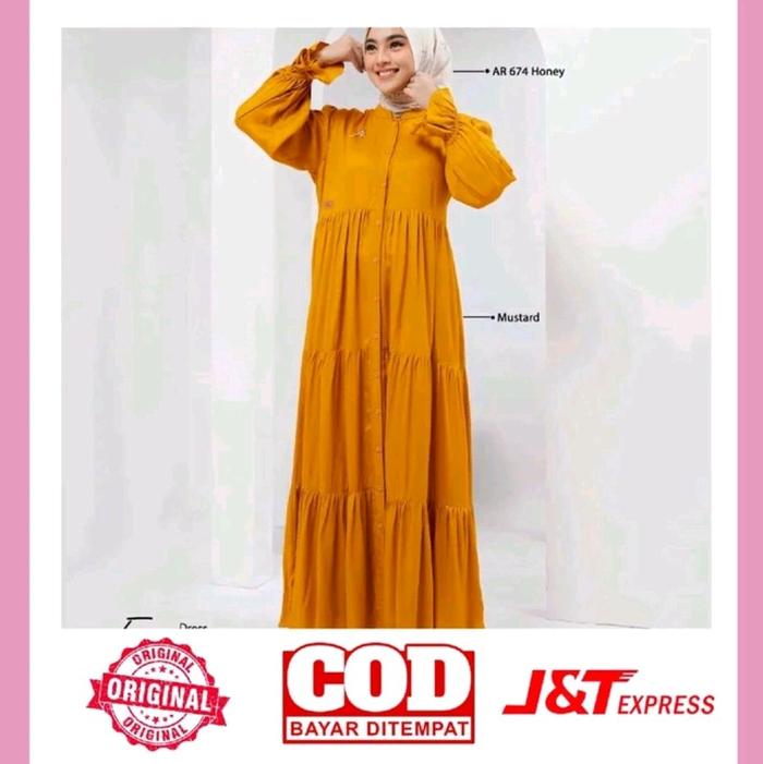 Erina Dress  By Arrafi Polos Rayon Premium Simple