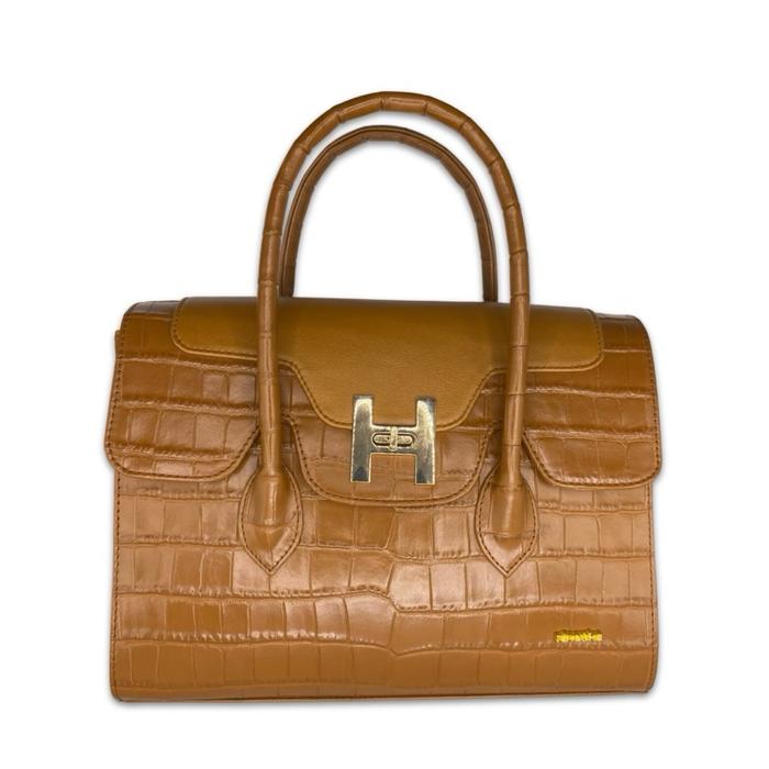 Ninauka Hanama Croco Leather Bag