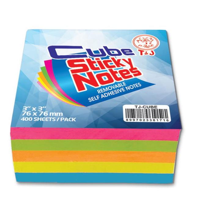[SET] Cube Sticky Notes - T&J Cube