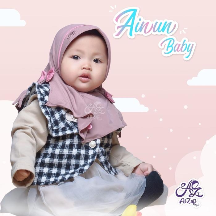 Ainun bayi - Hijab anak by Alzafi