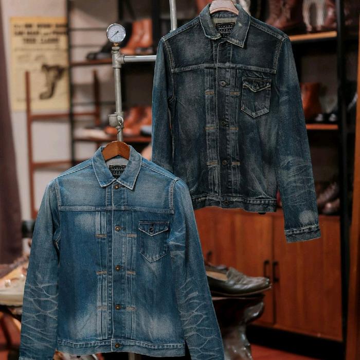 Sewing Okinawa Denim Japan Jacket Original Made In Japan