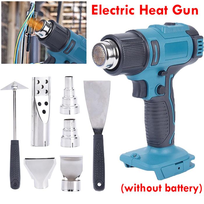 Portable Cordless Heat Gun Handheld Temperatures Adjustable Electric