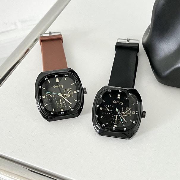 GOGOEY LUXURY PREMIUM WATCH Jam Tangan Wanita Pria Minerva Casual Sporty Strap Silicone Tahan Air Ja