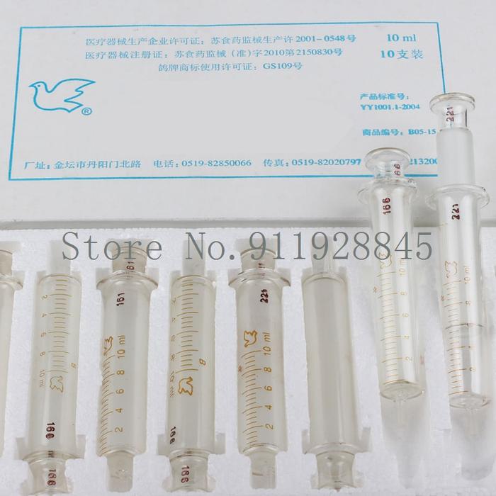 Jarum Suntik Kaca Enemator Jarum Suntik Volume Besar Makan Melalui