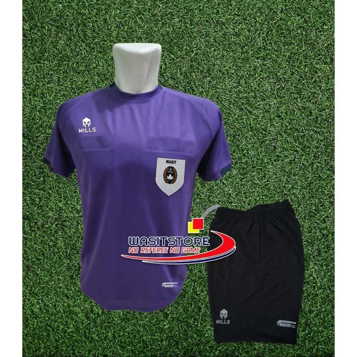 SETELAN BAJU TUGAS WASIT MLLS LIGA 1 BRI 2022 BAJU DAN CELANA ( SAKU WASIT PSSI )
