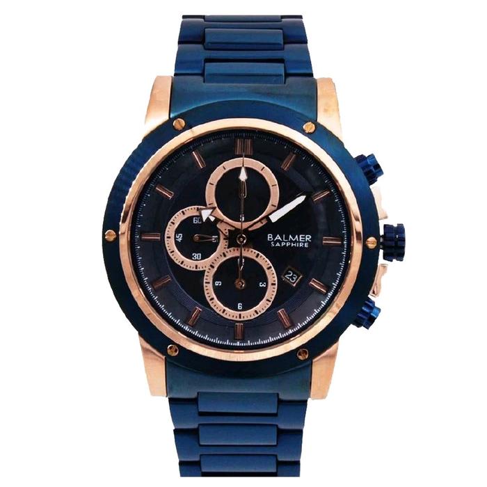 JAM TANGAN PRIA BALMER 7991 STAINLESS SAPPHIRE ORIGINAL