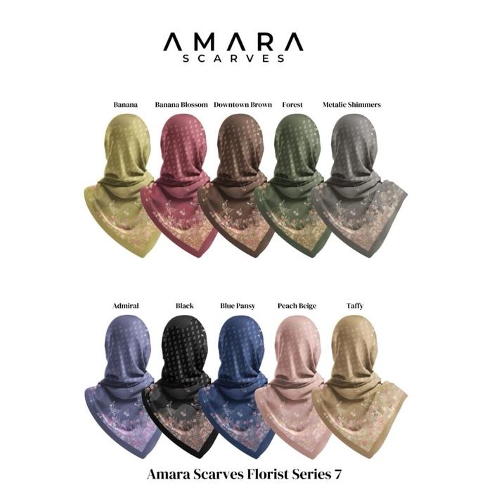 Amara Florist 7 - Hijab Motif Amara Florist Series 7 Hijabeliza